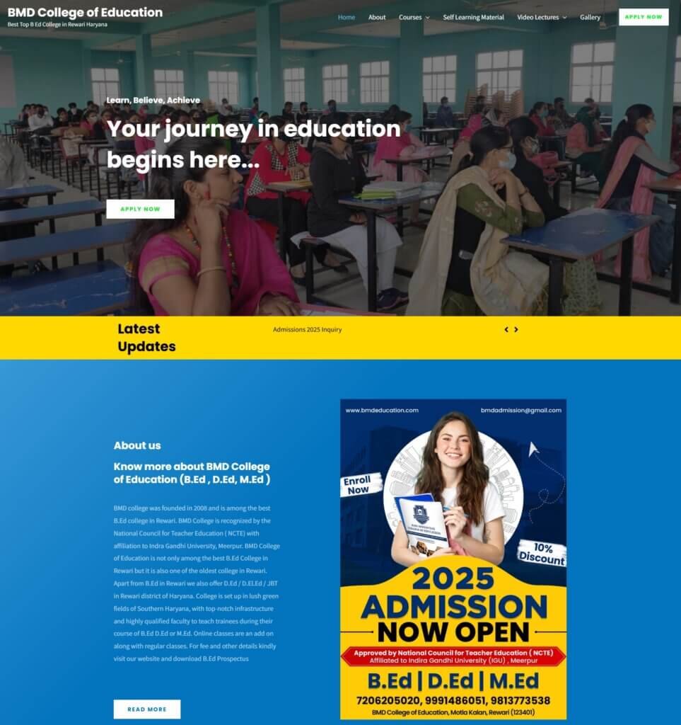 BMD College of Education